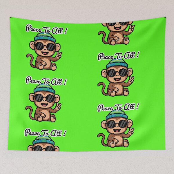 Item preview, Chimp Up Pixel Artwork designed and sold by givememytees.