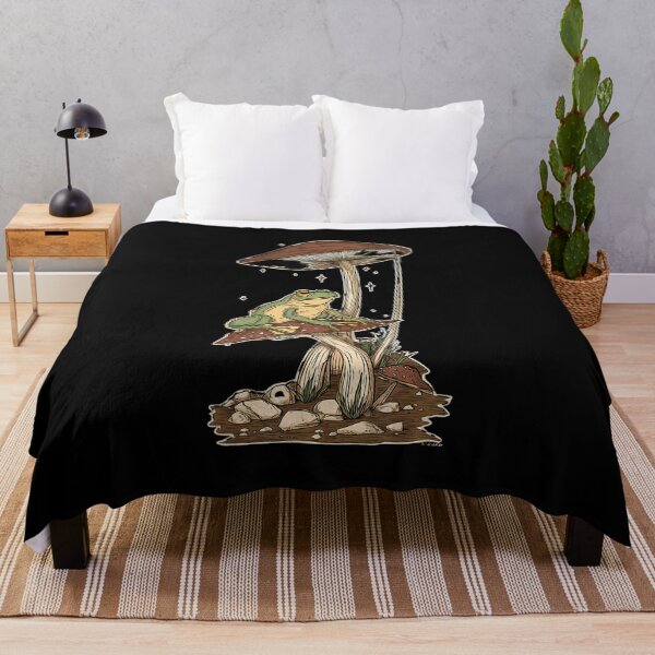 Item preview, Magical Frogcore Fungi Toad And Cottage Frog Dreams designed and sold by CaraRuth.
