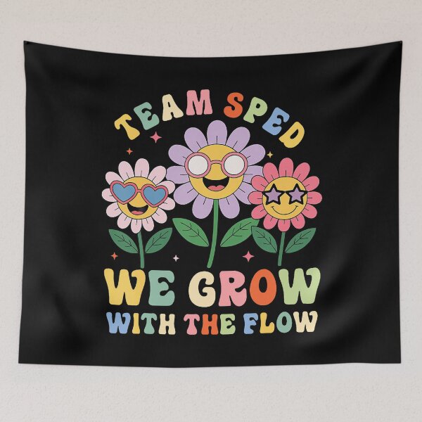 Item preview, Team Sped We Grow With The Flow Special Education Teacher designed and sold by DanaKathe.