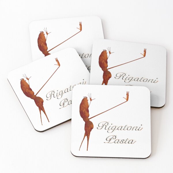 Item preview, Marcus the Worm Rigatoni Pasta designed and sold by sketchedby rach.