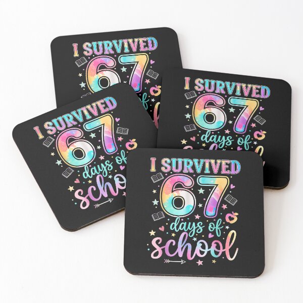 Item preview, 100 Days Of School I Survived 67 Days Of School Teacher 67 designed and sold by MyraLorri.