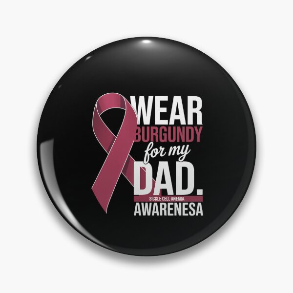 Item preview, Sickle Cell Awareness Anemia Support Burgundy  designed and sold by visionnen.