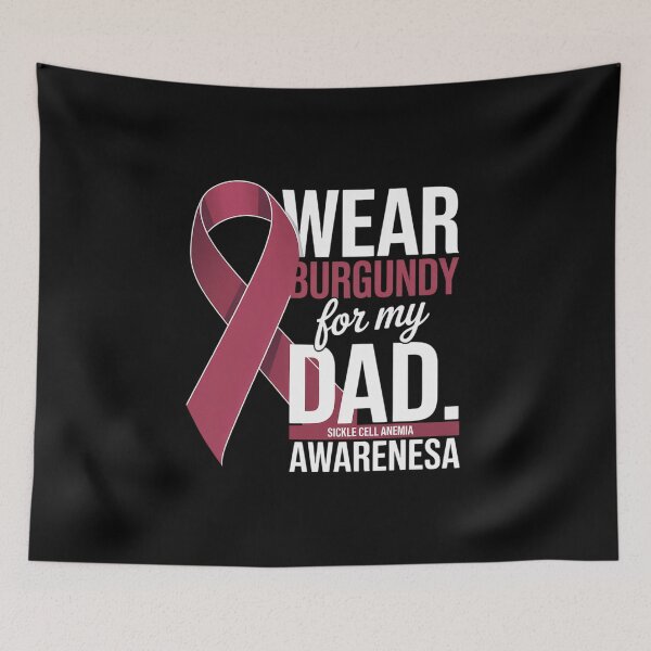 Item preview, Sickle Cell Awareness Anemia Support Burgundy  designed and sold by visionnen.