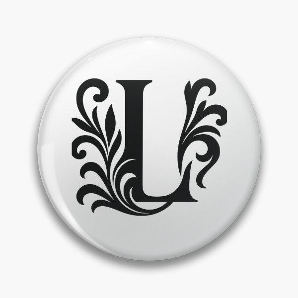 Item preview, Elegant Ornate Letter L – Monogram Art designed and sold by luckyyouth.