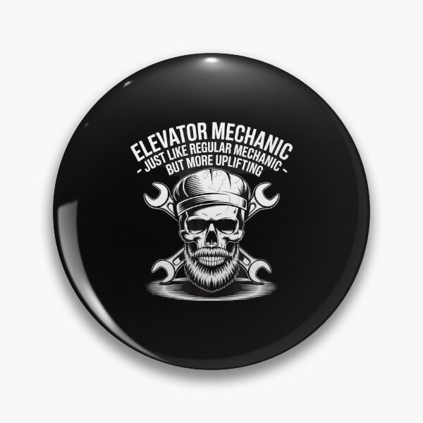 Item preview, Elevator Mechanic Just Like Regular Mechanic But Uplifting designed and sold by DanaKathe.
