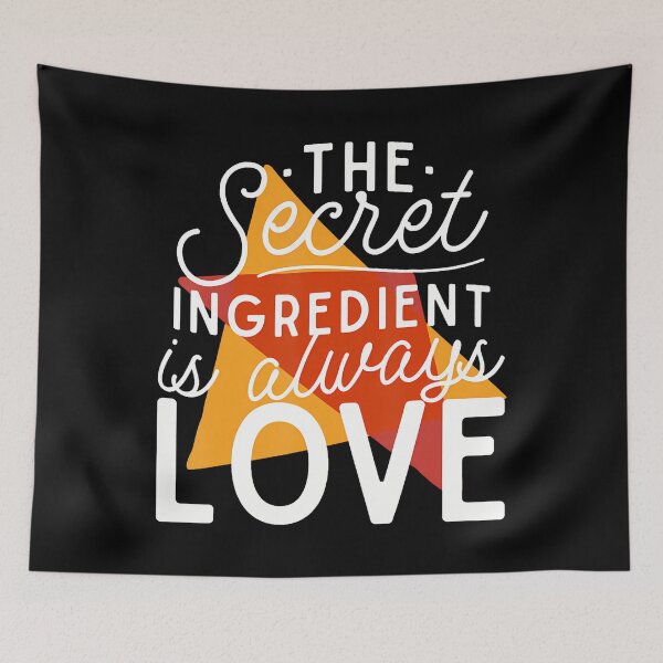 Item preview, The Secret Ingredient Is Love Kitchen Chef Food designed and sold by RubySandy.