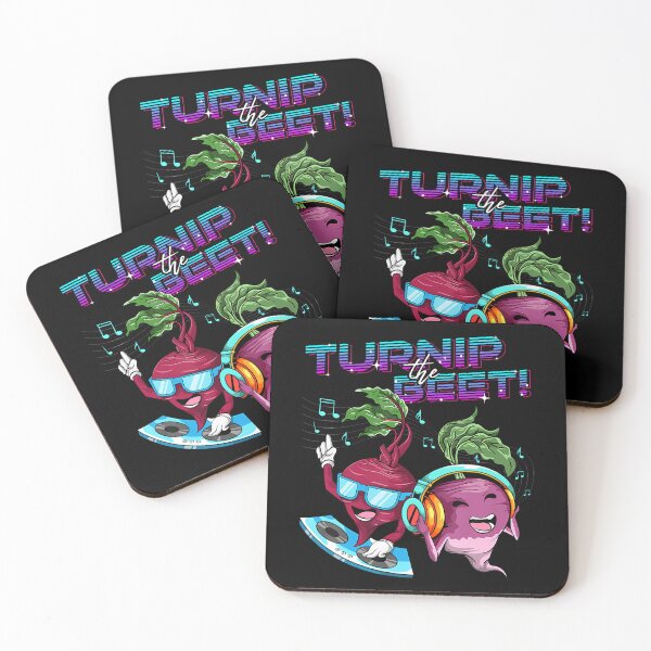 Item preview, Turnip The Beet Vegan Funny Vegetable Music Pun designed and sold by DianaEsther1.
