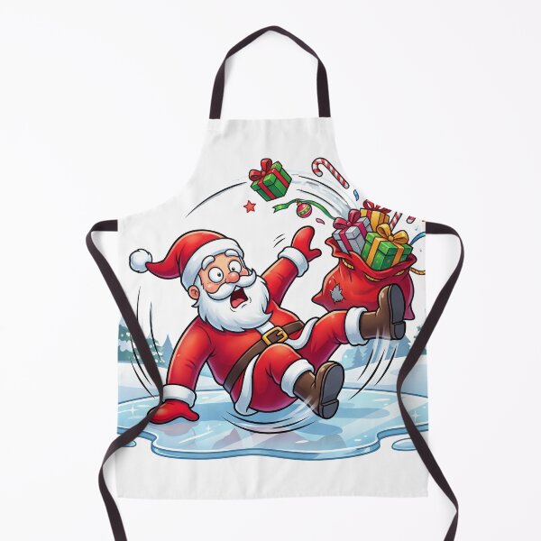 Item preview, Slipping Santa on snow designed and sold by Stickora29.