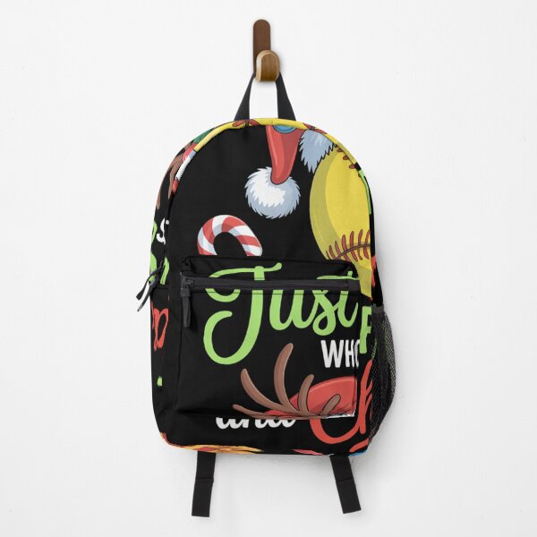 Item preview, Just A Girl Who Loves Softball And Christmas designed and sold by SiegridOffical.