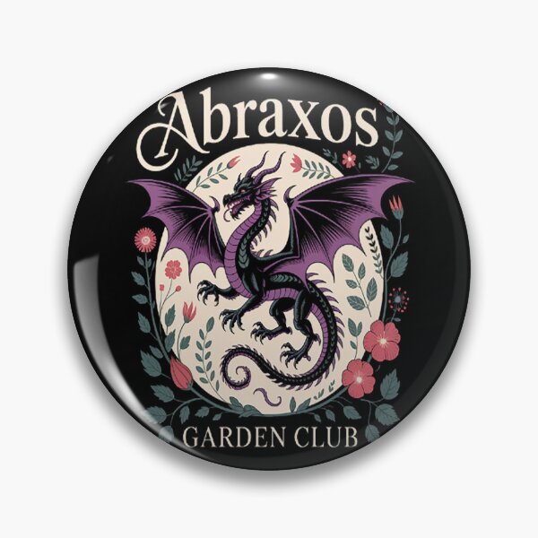Item preview, Abraxos Flower Garden Club Fantasy Book Lover Bookish designed and sold by brinbotty.