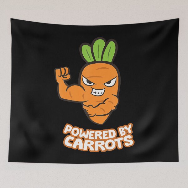 Item preview, Powered By Carrots designed and sold by DanaKathe.
