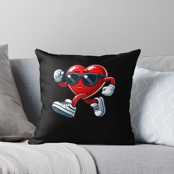 Item preview, Funny Valentine's Day Red Heart Running Toddler Boys Girls designed and sold by GraceShelley.