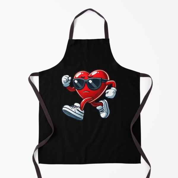 Item preview, Funny Valentine's Day Red Heart Running Toddler Boys Girls designed and sold by GraceShelley.