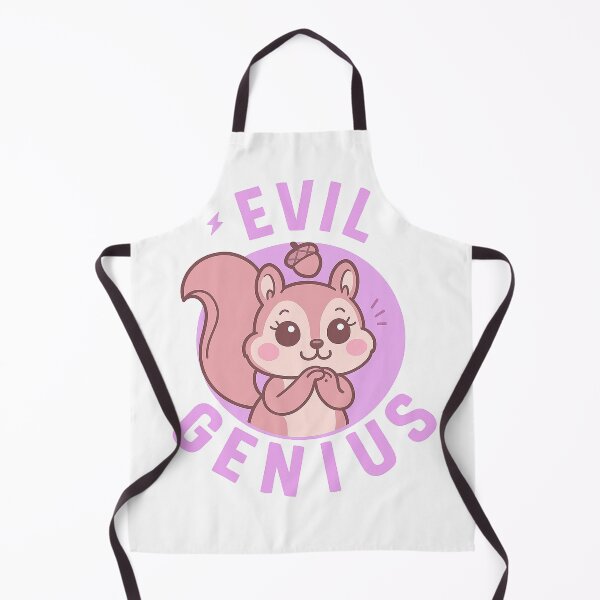 Item preview, Evil Genius Squirrel – Cute but Scheming Cartoon designed and sold by the-dovlat.