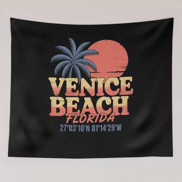 Item preview, Venice Beach Florida Sunset Palm Tree designed and sold by SiegridOffical.