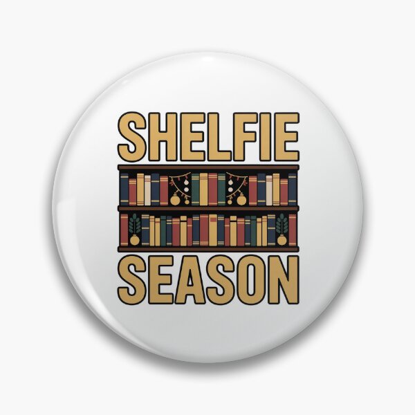 Item preview, Shelfie Season - Festive Holiday Bookshelf designed and sold by MagicWander.