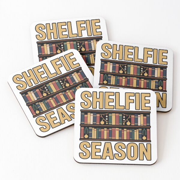 Item preview, Shelfie Season - Festive Holiday Bookshelf designed and sold by MagicWander.