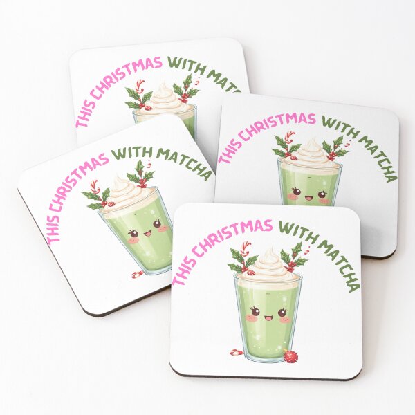 Item preview, THIS CHRISTMAS WITH MATCHA. designed and sold by ZANU creativity.