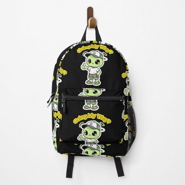Item preview, Going My Way? – Cute Alien Hitchhiker Cartoon designed and sold by NSB-Design.