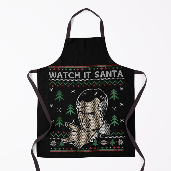 Item preview, Watch It Santa Funny Warning Ugly Christmas Sweater Parody Design designed and sold by Daisy Grimes.