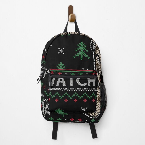 Item preview, Watch It Santa Funny Warning Ugly Christmas Sweater Parody Design designed and sold by Daisy Grimes.