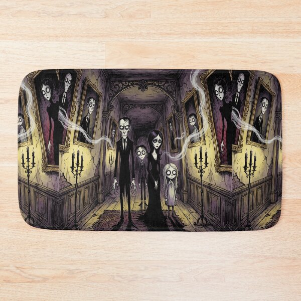 Item preview, The Ghosts of the Manor Gothic Horror art designed and sold by Vintage Designs +.
