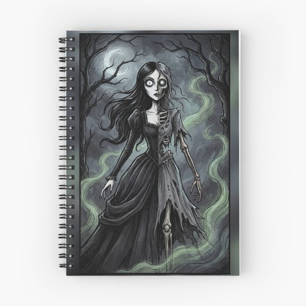 Item preview, The Ghost of the Manor Gothic Horror art designed and sold by Vintage Designs +.
