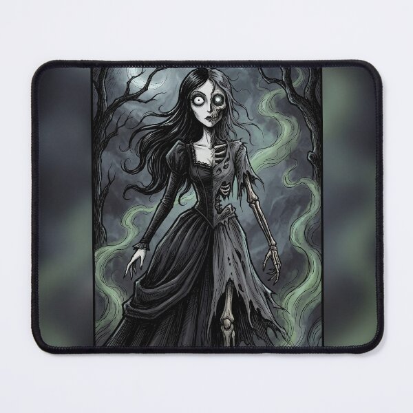 Item preview, The Ghost of the Manor Gothic Horror art designed and sold by Vintage Designs +.