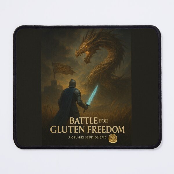 Item preview, Battle for Gluten Freedom – Epic Poster designed and sold by DezigEK.