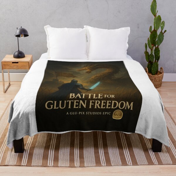 Item preview, Battle for Gluten Freedom – Epic Poster designed and sold by DezigEK.