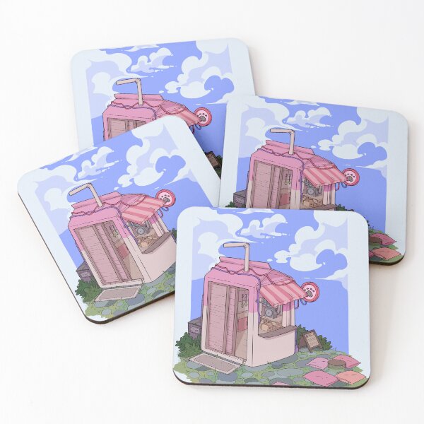 Item preview, Milk carton cafe designed and sold by CrowSoupStudio.