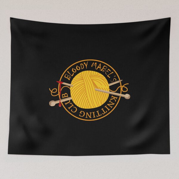 Item preview, Bloody Mabel's Knitting Club (Only Murders In The Building) designed and sold by CaraRuth.