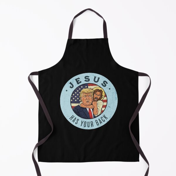 Item preview, Jesus Has Your Back – Political Parody Satire designed and sold by dudelinart.