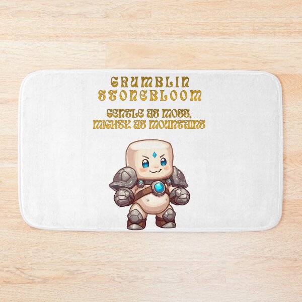 Item preview, Grumblin Stonebloom — Gentle as Moss, Mighty as Mountains designed and sold by Monzora.