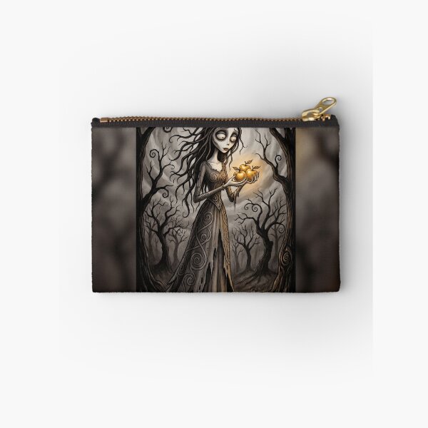 Item preview, The Ghost of the Manor with glowing apples of remembrance Gothic Horror art designed and sold by Vintage Designs +.