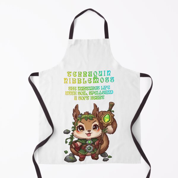 Item preview, Terraquin Nimblemoss — She Nurtures Life with Soil, Spells and a Soft Heart designed and sold by Monzora.