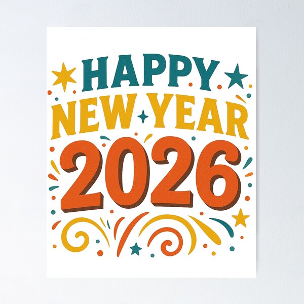 Item preview, Happy New Year designed and sold by AYMAART.