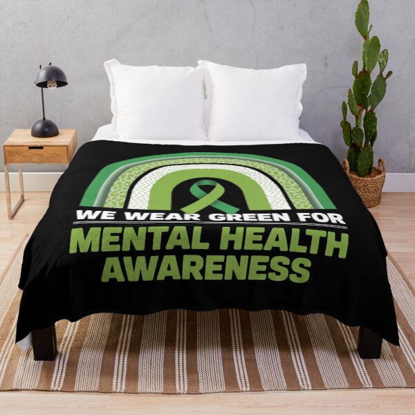 Item preview, We Wear Green For Mental Health Awareness designed and sold by SiegridOffical.