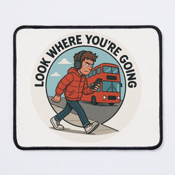 Item preview, Look where you're going designed and sold by halibutgoatramb.