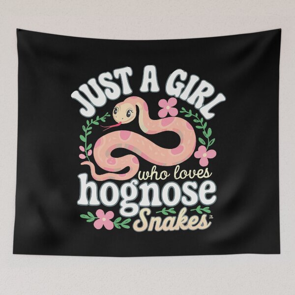 Item preview, Just A Girl Who Loves Hognose Snakes designed and sold by CeliaApril.