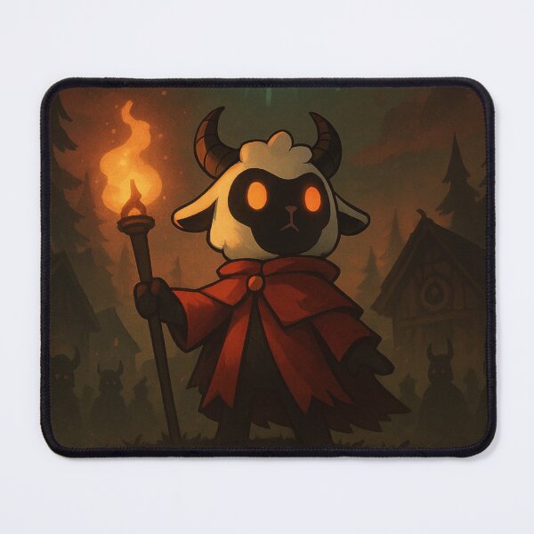 Item preview, Cult of the lamb designed and sold by FeelTheDrawing.