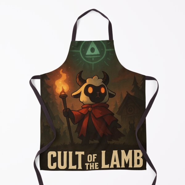 Item preview, Cult of the lamb designed and sold by FeelTheDrawing.