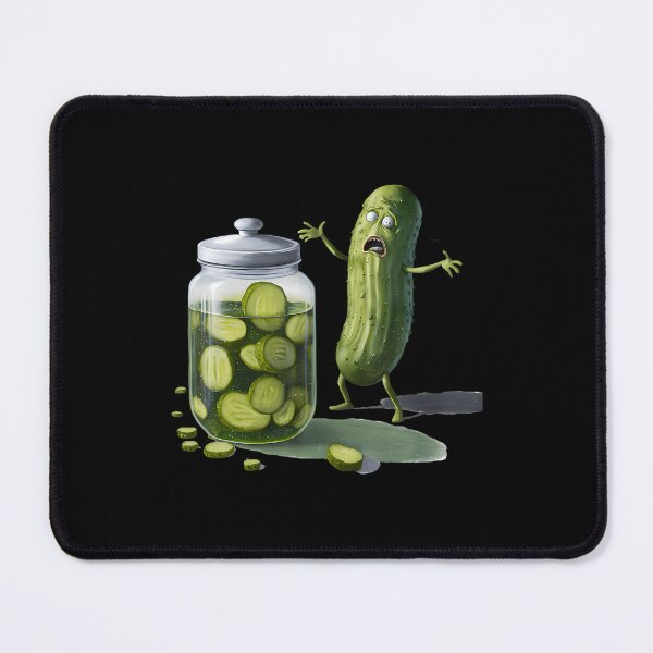 Item preview, Funny Pickle Surprise A Cucumber And A Jar Of Sliced Pickles designed and sold by MariaEdna1.