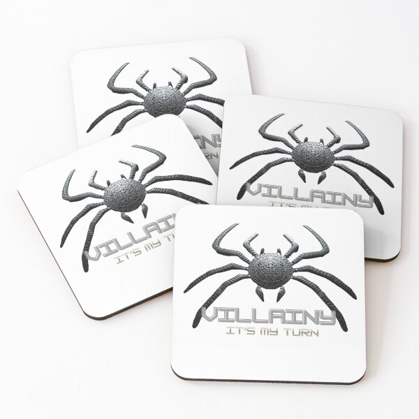 Item preview, Villainy™ Black Spider  Transparent– It’s My Turn designed and sold by DezigEK.