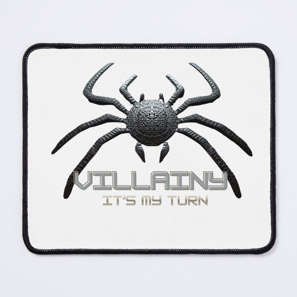 Item preview, Villainy™ Black Spider  Transparent– It’s My Turn designed and sold by DezigEK.