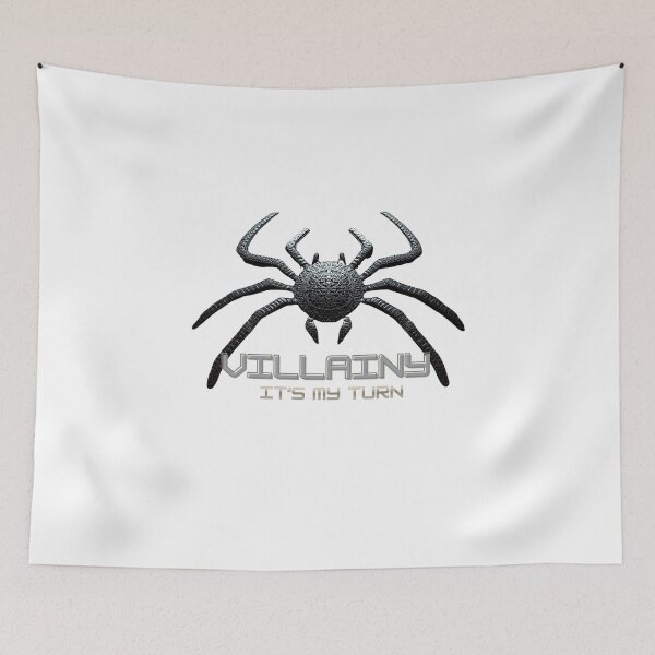 Item preview, Villainy™ Black Spider  Transparent– It’s My Turn designed and sold by DezigEK.