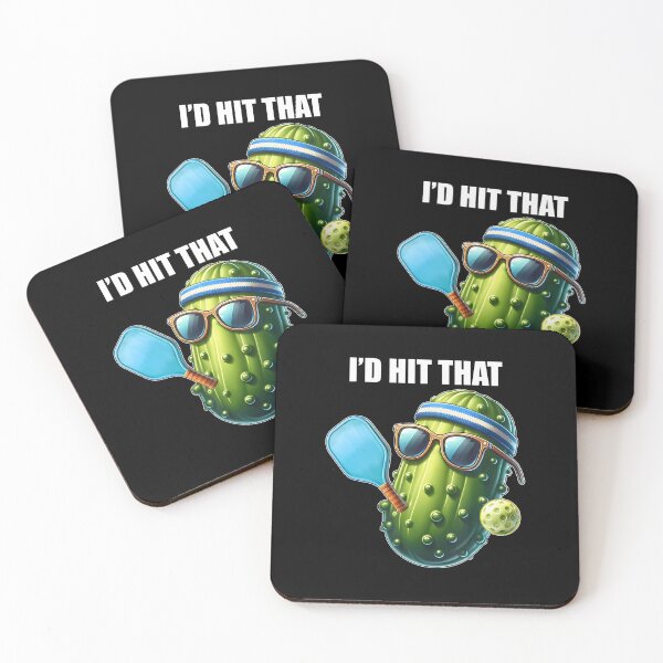 Item preview, I'D Hit That Pickleball Pickle Ball Player Lover designed and sold by MariaEdna1.