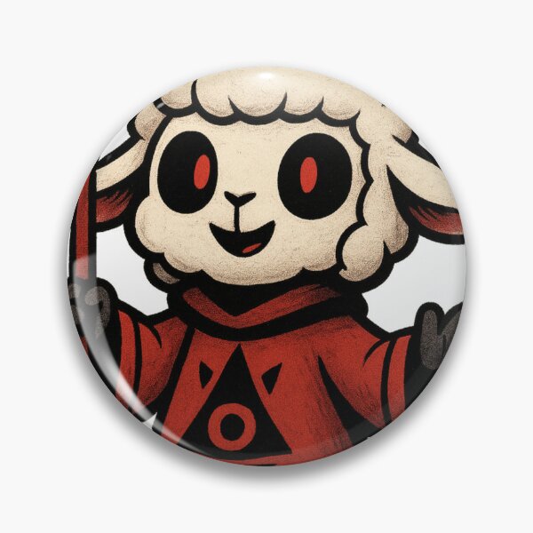 Item preview, Cult of lamb the goat designed and sold by FeelTheDrawing.
