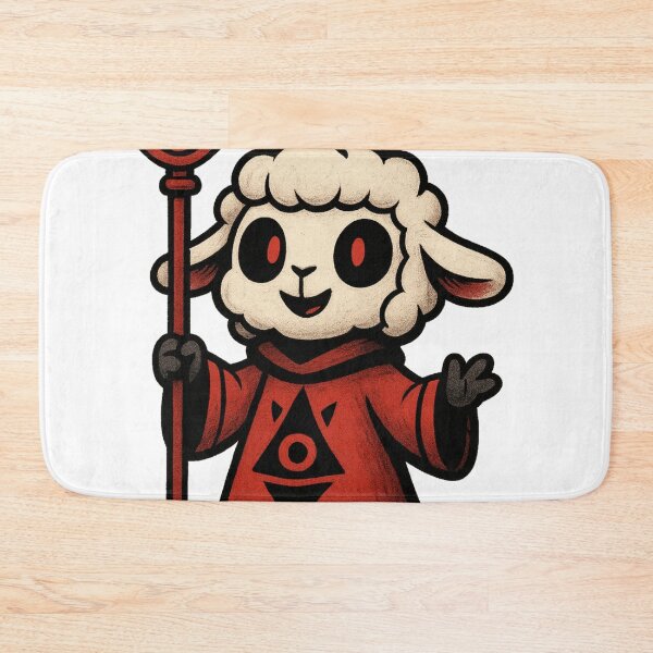 Item preview, Cult of lamb the goat designed and sold by FeelTheDrawing.