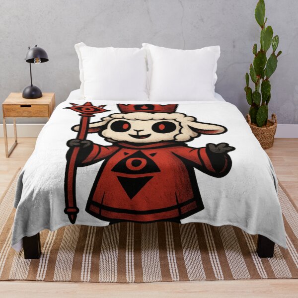 Item preview, Cult of lamb the goat designed and sold by FeelTheDrawing.